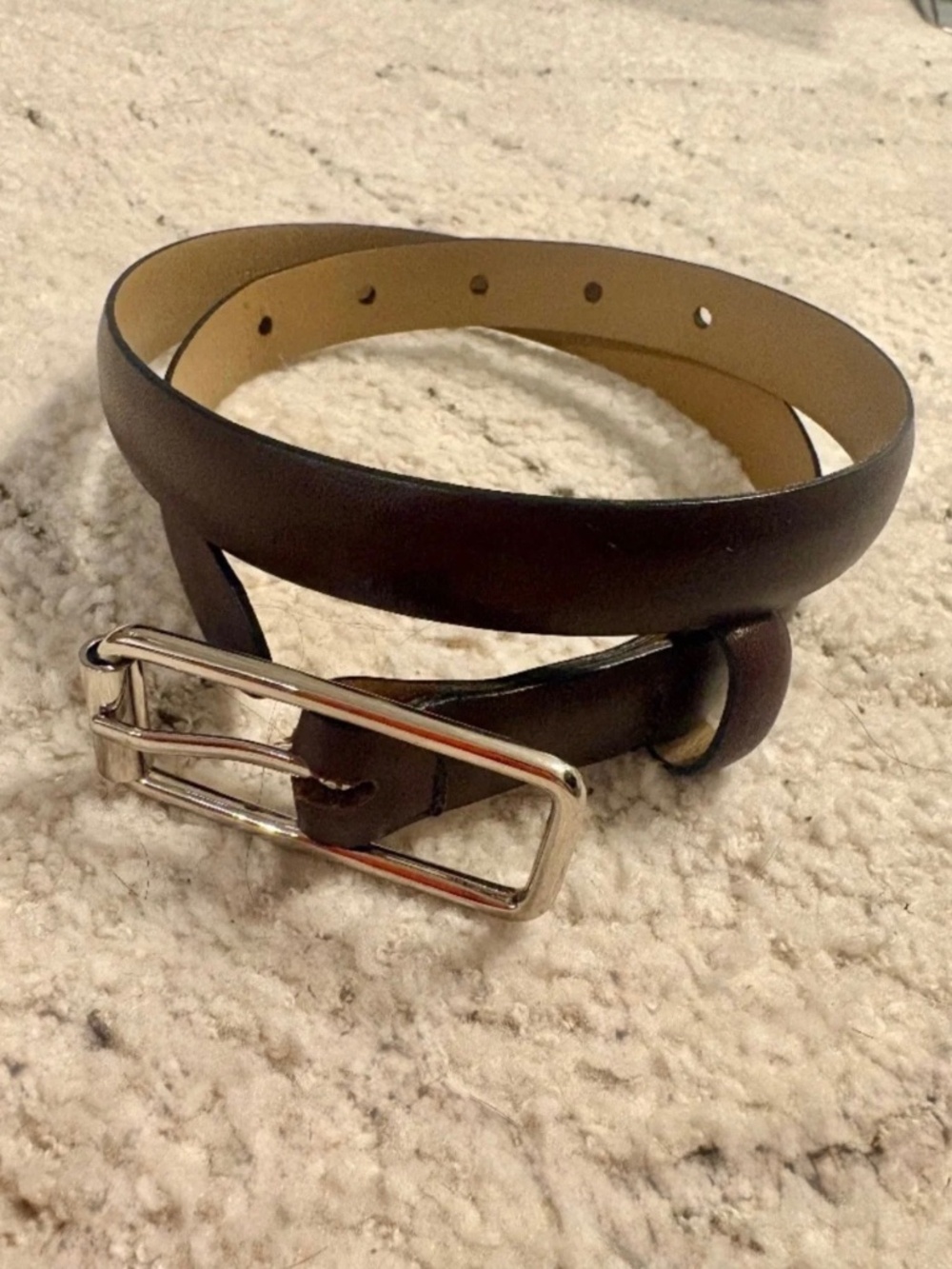 Genuine Leather Brown Belt